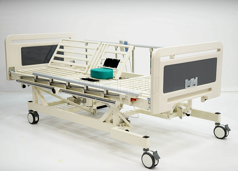 MET LIFT UP Электрическая четырёхсекционная кровать-вертикализатор с функцией переворачивания  и туалетом MET